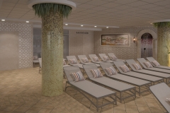 Visegrád Termál Hotel Szálloda Medence tér